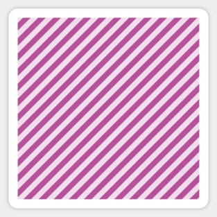 Purple Stripes Sticker